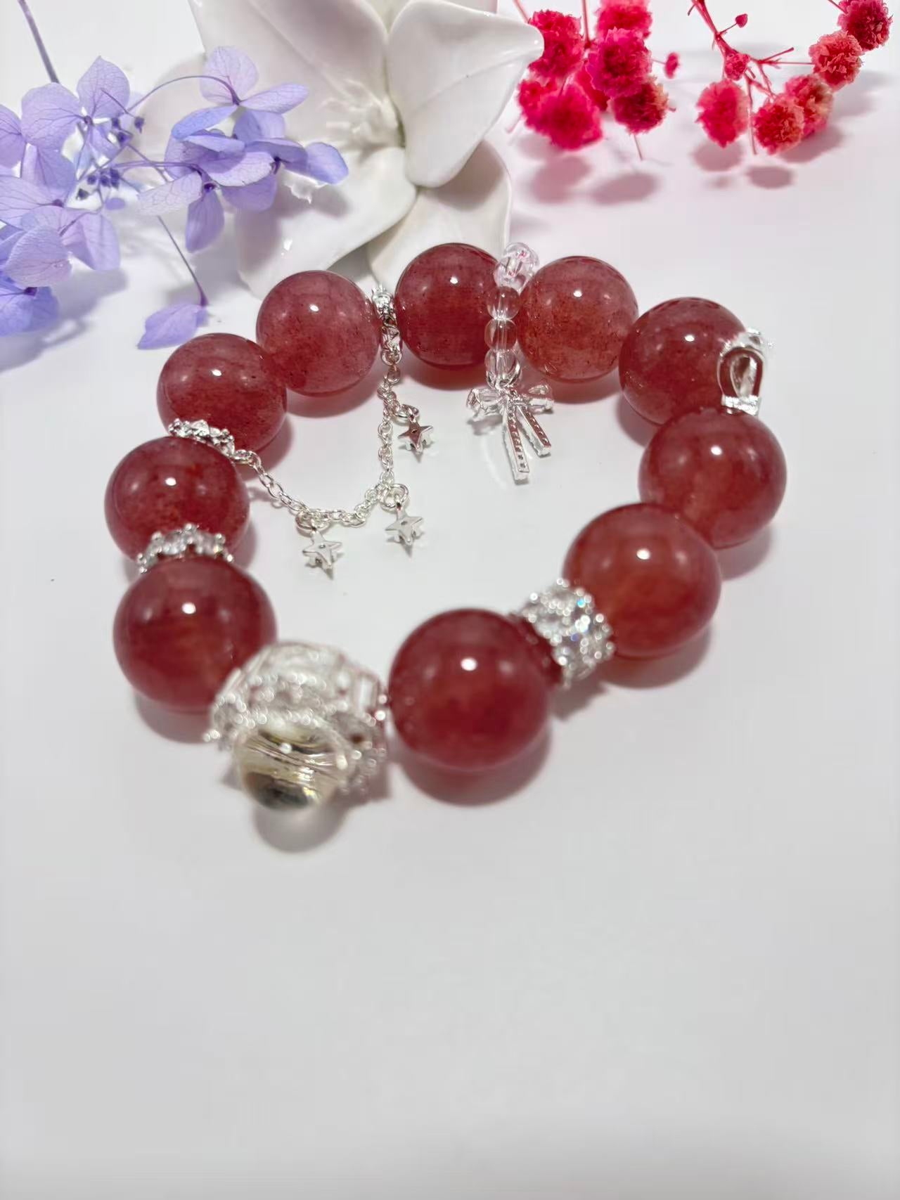 strawberry quartz-Love Stone