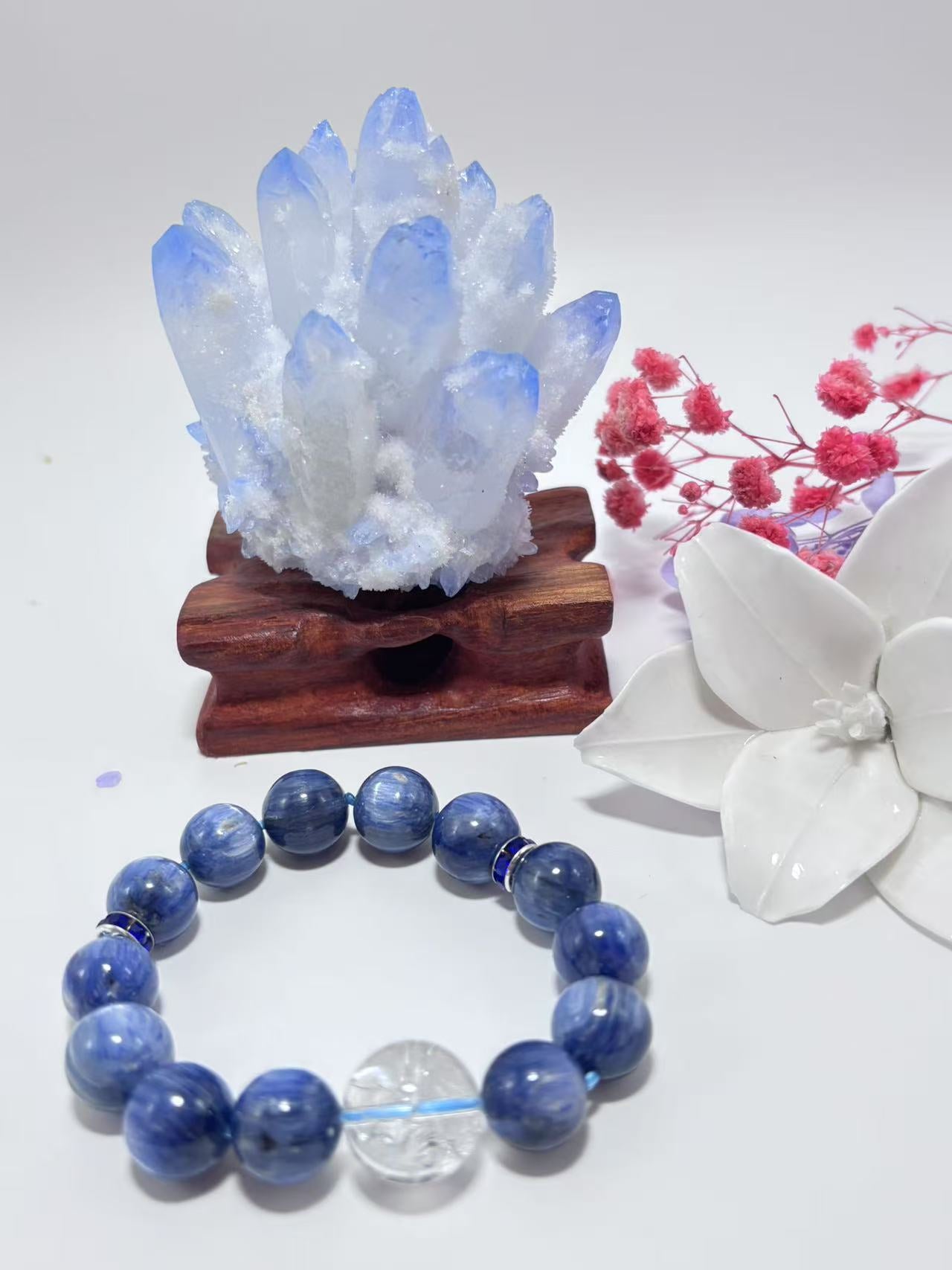 Aquamarine Crystal Bracelet-The Stone Of Courage