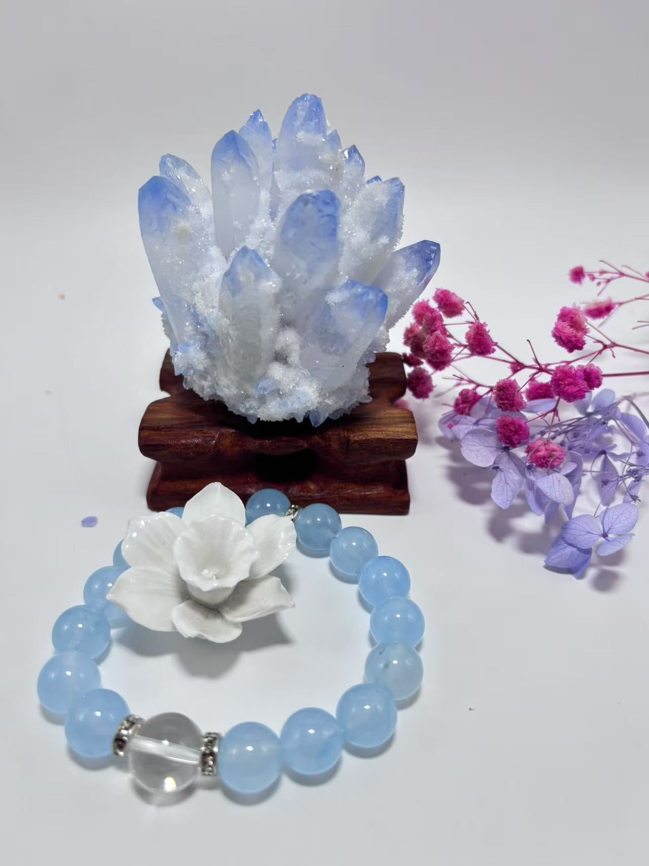 Aquamarine Crystal Bracelets-The Stone of Courage