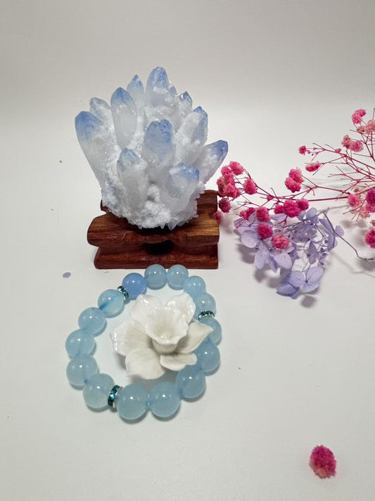 Aquamarine Crystal Bracelets-The Stone of Courage