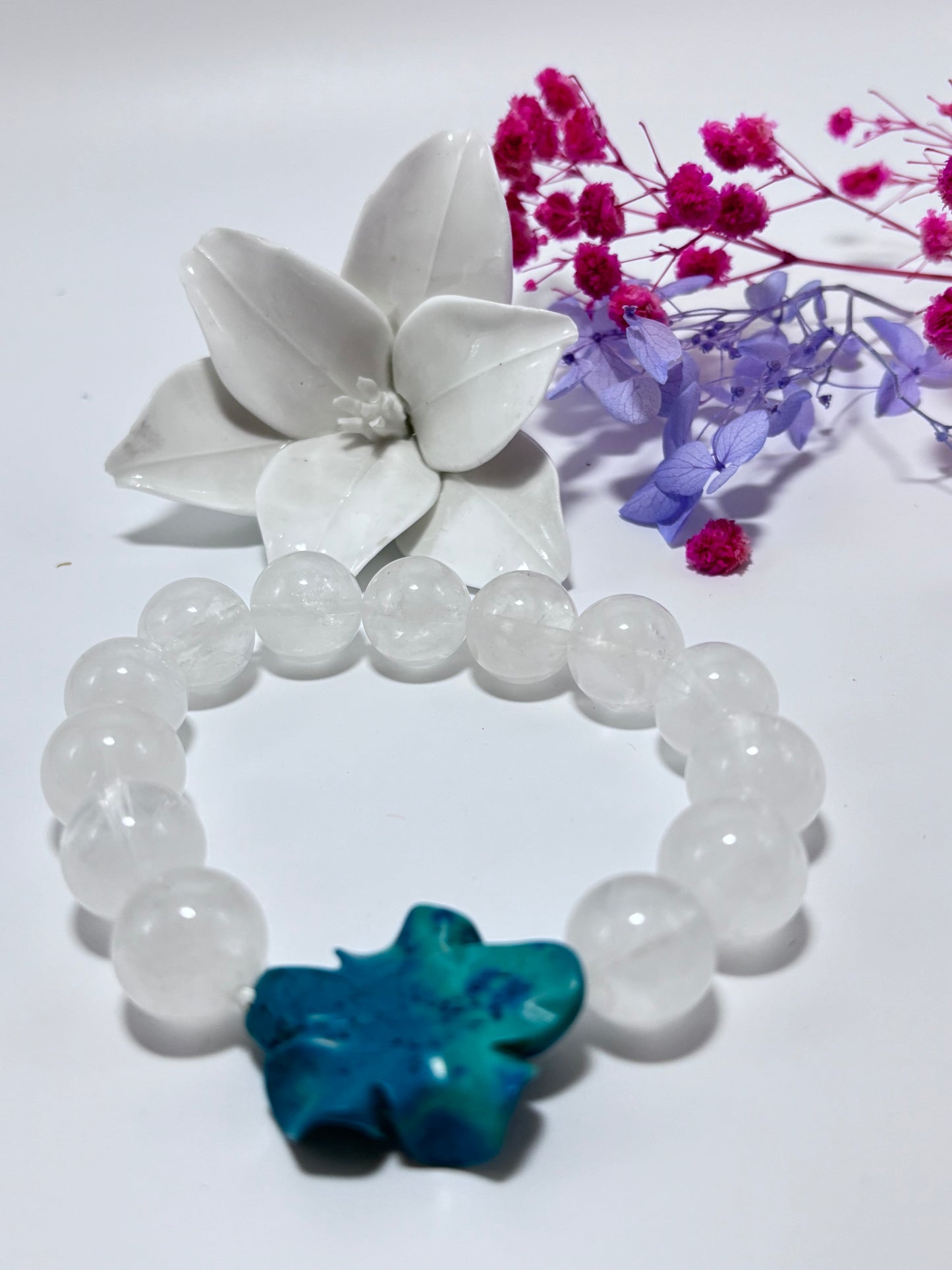 Clear Quartz Bracelets-Purifies energy