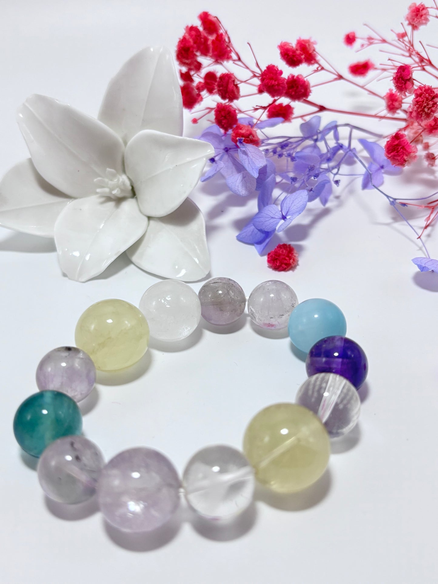 Clear Quartz Bracelets-Purifies energy