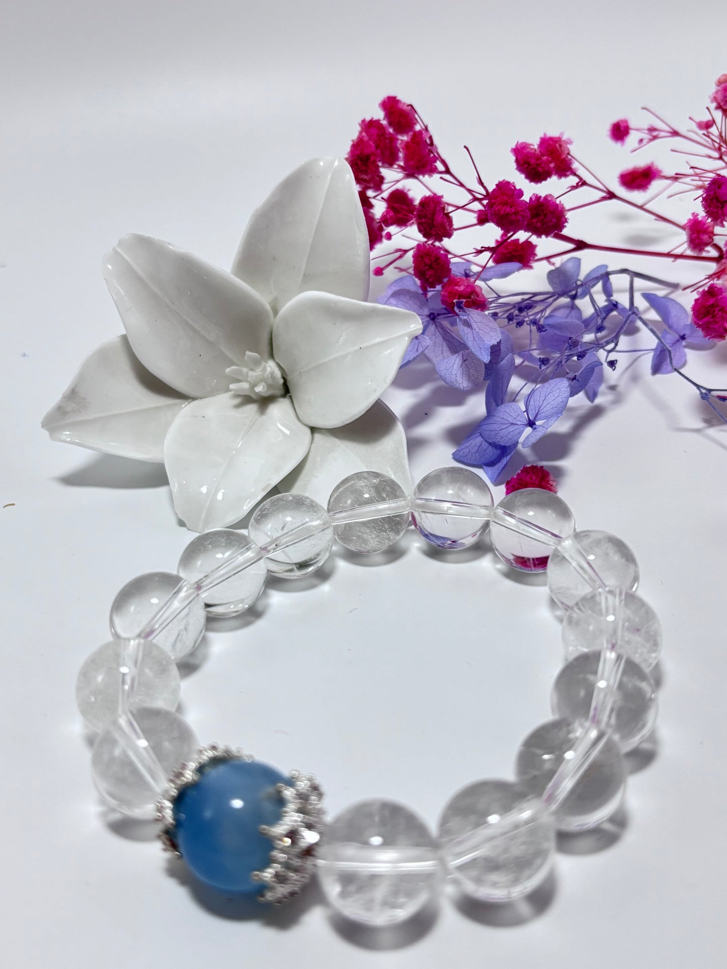 Clear Quartz Bracelets-Purifies energy