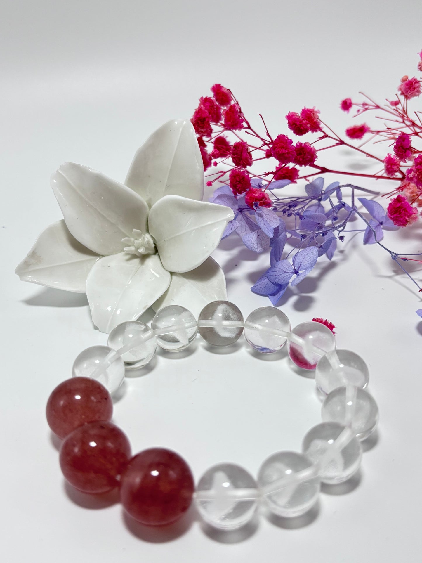 Clear Quartz Bracelets-Purifies energy
