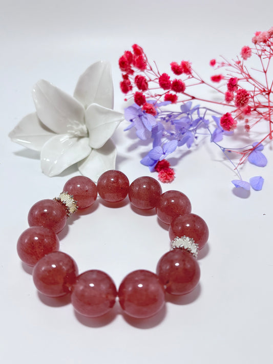strawberry quartz-Love Stone