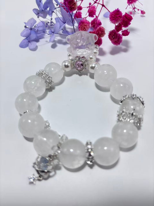 Clear Quartz Bracelets-Purifies energy